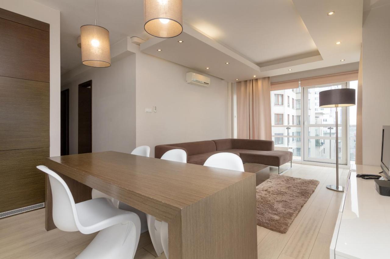 Grzybowska Platinum Apartment Tower A Warschau Exterior foto