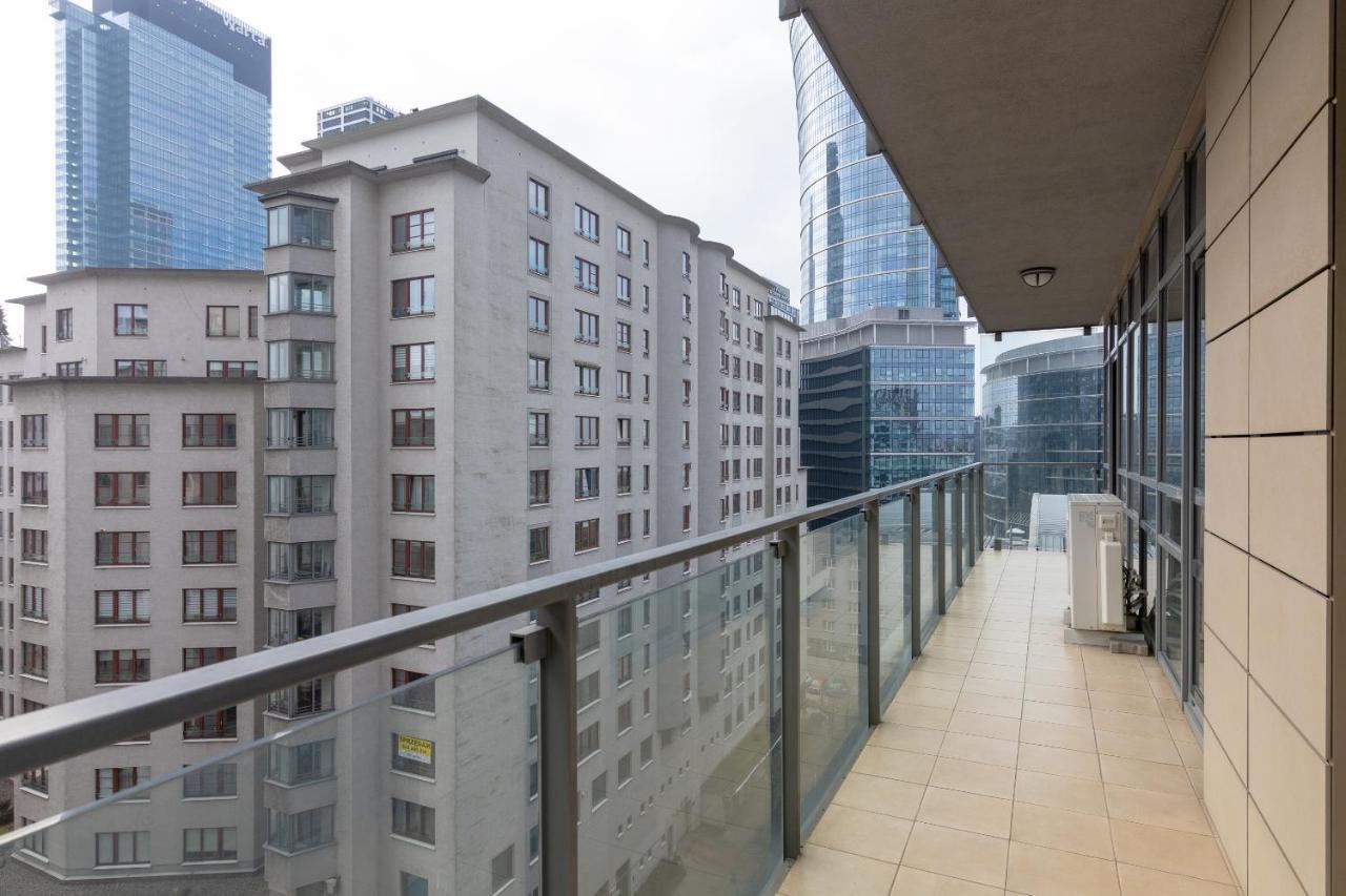 Grzybowska Platinum Apartment Tower A Warschau Exterior foto